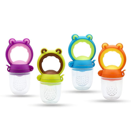Pacifier Clip Feeding Set | Bottle with Silicone Spoon