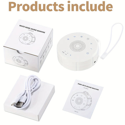 1pc Baby White Noise Machine Sound For Adults Kids Sleeping