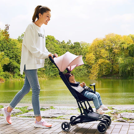 Lightweight & Portable T-Handle Stroller - Perfect For Outdoor Adventures With Your Little One