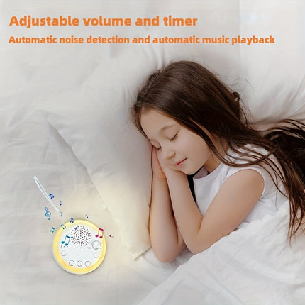 Portable White Noise Machine with Powerful Battery - 16 Soothing Sounds
