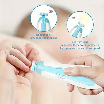 Nail Trimmer,  Electric Nail Clipper,  Nail File, Toenail Fingernail Cutter Tool