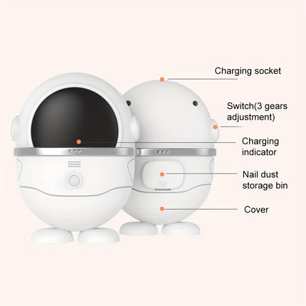 Electric Nail Clipper, Safety Automatic Fingernail Clipper