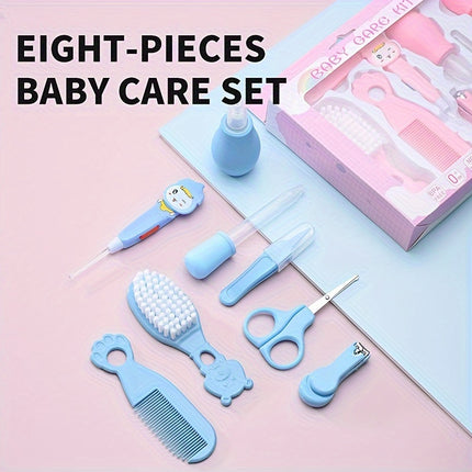 Nail Clipper, Cleaning Tweezers, Nose Sucker Set