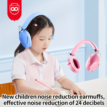 Children's Noise Canceling Headphones Wearing Earmuffs For Learning