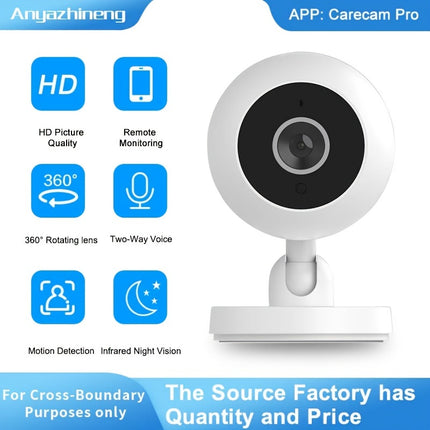 1pc 1080P HD Monitor Camera Home Security Webcam Monitor