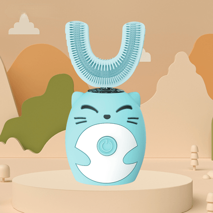 Electric Toothbrush Kids U-shaped Sonic Smart Ultrasonic