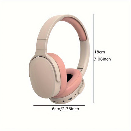 Wireless Headphones noise Cancelling/foldable Headphones