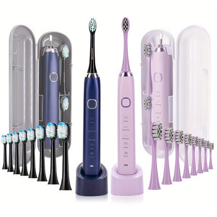 Electric Toothbrush, Adult Brush USB Rechargeable Ultrasonic Electric Toothbrush
