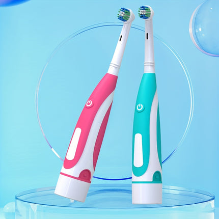 Electric Toothbrush Set for Couples - Rotary Round Head, Soft Hair
