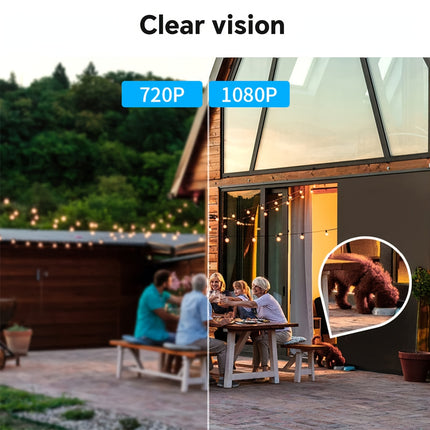 Security Camera Outdoor AFGVK WiFi IP Camera Home Security System