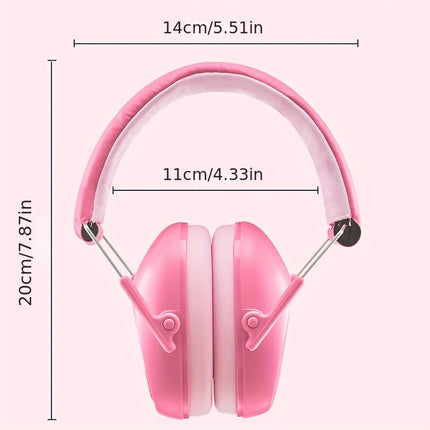 Children's Noise Canceling Headphones Wearing Earmuffs For Learning