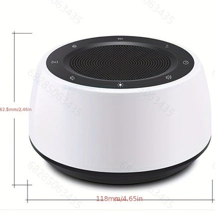 Sleep Better with the White Noise Sound Machine & Touch Dimming LED Bedside Lamp