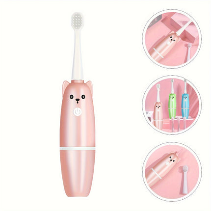 Cartoon Soft Bristle Sonic Electric Toothbrush