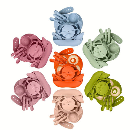 Baby Led Weaning Food Set - Silicone Bib