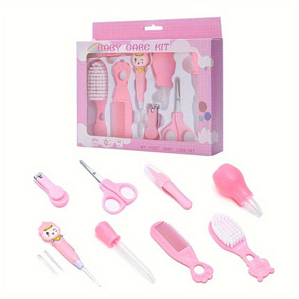 Nail Clipper, Cleaning Tweezers, Nose Sucker Set