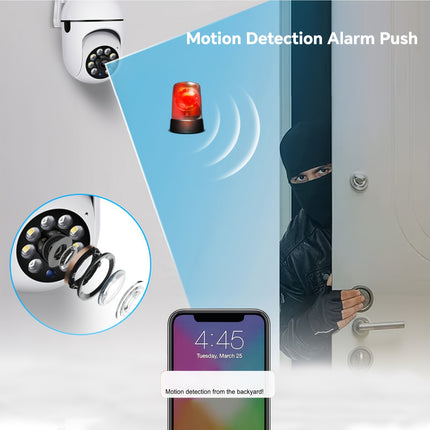 Security Camera Outdoor AFGVK WiFi IP Camera Home Security System