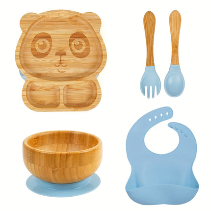 Baby Feeding Set, Bamboo Baby Feeding Cutlery