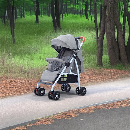 One-touch Folding Four-wheeled Walker, Lightweight Stroller, Multifunctional Stroller