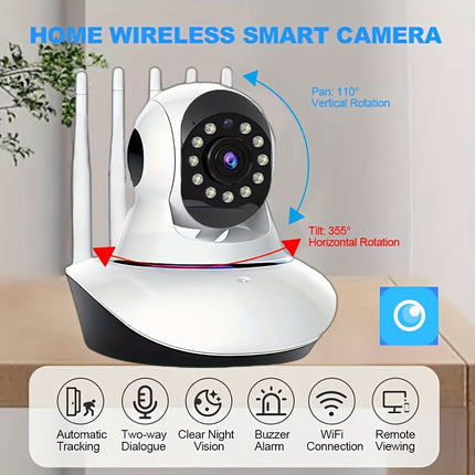 1080P Wireless WiFi Camera Home Security Surveillance
