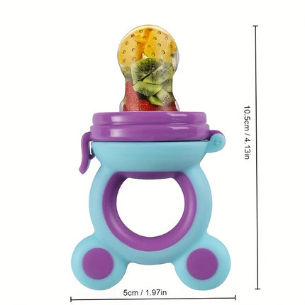 Baby Nutrition Feeder: Fruit & Vegetable Music, Silicone Bite Mush