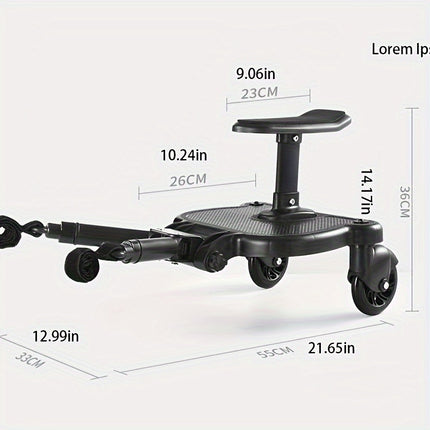 Universal 2-in-1 New Design Stroller, Glider Board Stroller