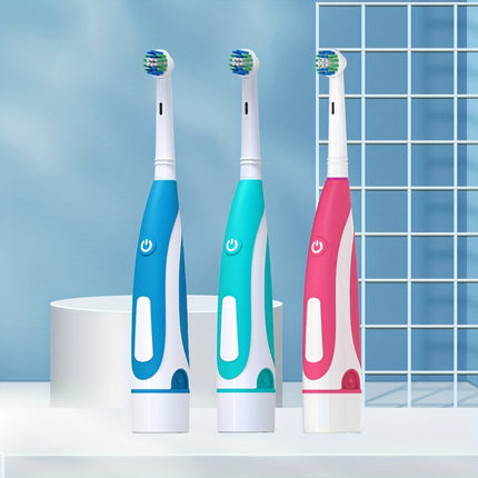 Electric Toothbrush Set for Couples - Rotary Round Head, Soft Hair