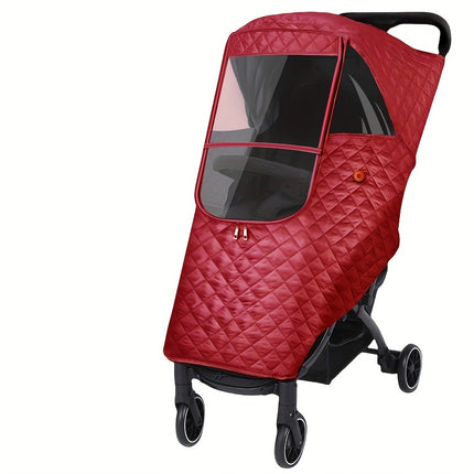 Winter Thicken Rain Cover for Baby Stroller Accessory: Protect Your Baby from Wind, Rain, and Dust