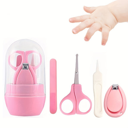 Nail Clipper, 4-in-1  Nail Care Set With Mini Cute Case