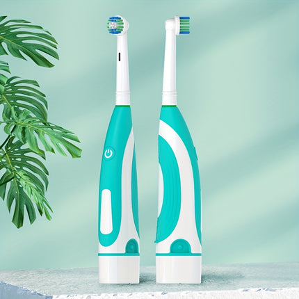 Electric Toothbrush Set for Couples - Rotary Round Head, Soft Hair