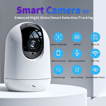 3MP Indoor Home Security Camera Wifi Cameras For Home Security