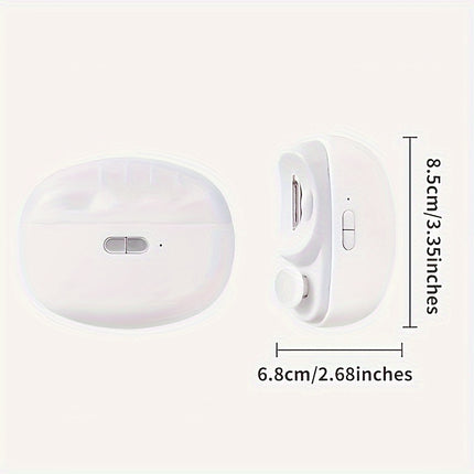 Smart Electric Nail Clipper With Anti-Pinch, Nail Polishing
