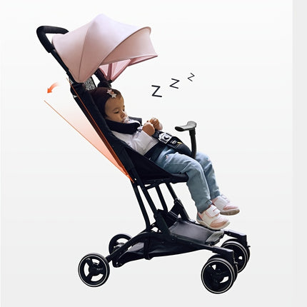 Lightweight & Portable T-Handle Stroller - Perfect For Outdoor Adventures With Your Little One